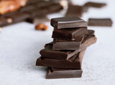 10 best snacks for the office so you can do your best work. #6 Dark chocolate