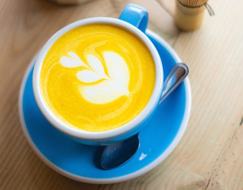 turmeric milk golden latte