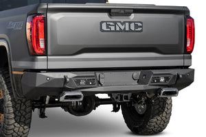 Addictive Desert Designs 2019-2021 Chevy/GMC 1500 Stealth Fighter Rear Bumper W/ Exhaust Tips - R441051280103 - eliteracefab.com