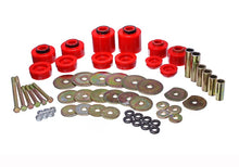 Load image into Gallery viewer, Energy Suspension 80-96 Ford F-150/250/350 Red Body Mount Set Includes Hardware - eliteracefab.com