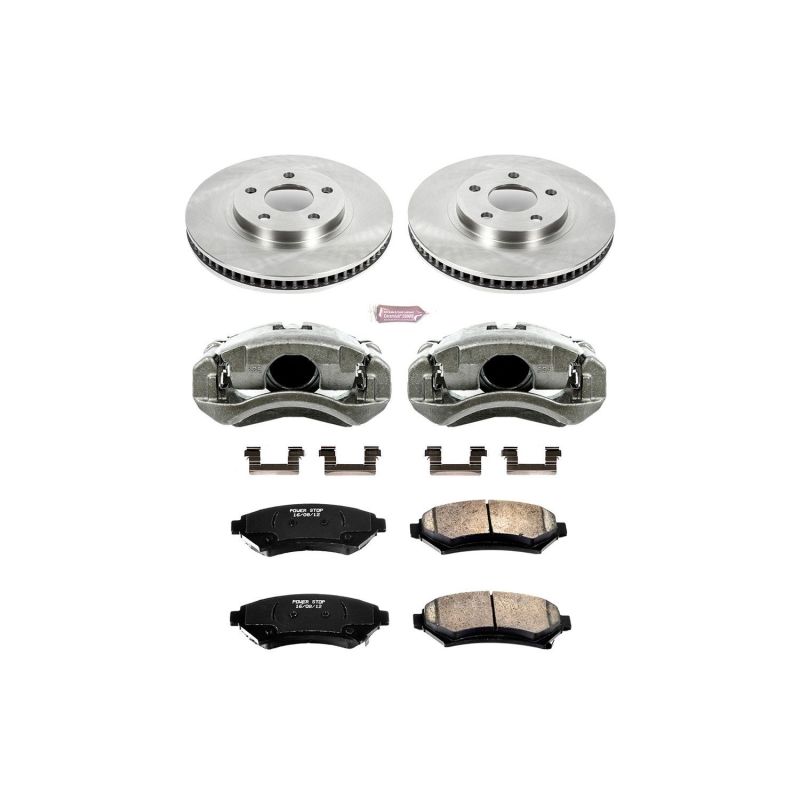 Power Stop 00-04 Buick LeSabre Front Autospecialty Brake Kit w/Calipers - eliteracefab.com