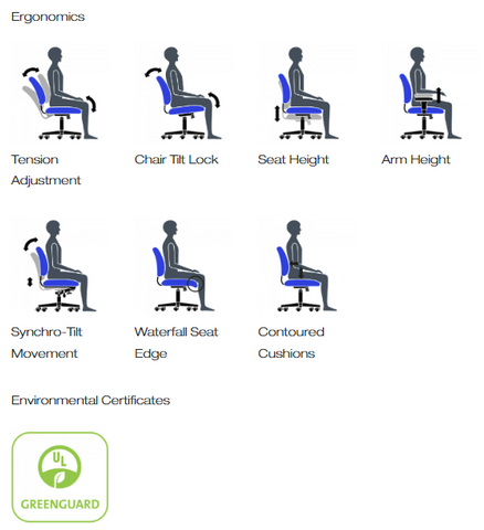 Chair Ergonomic Specs OTG