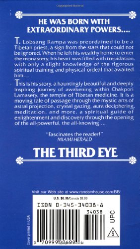 Third Eye: The Renowned Story of One Man's Spiritual Journey on the Road to Self-Awareness