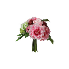 Bouquet de dahlias roses