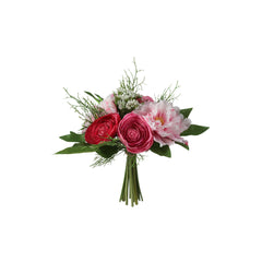 Bouquet de renoncules roses