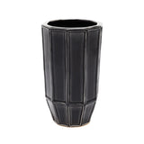 Vase WINDO noir stries