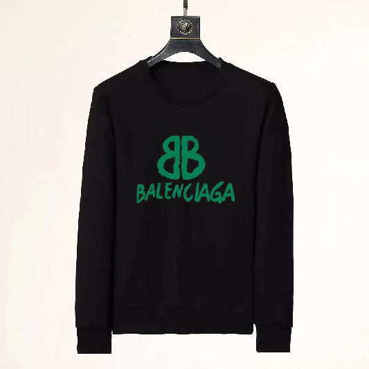 Balenciaga Classic Fashion Round Neck Print Top Sweater