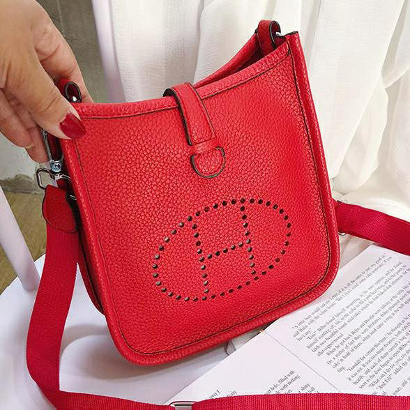 Hermes Women Fashion Leather Satchel Shoulder Bag Crossbody