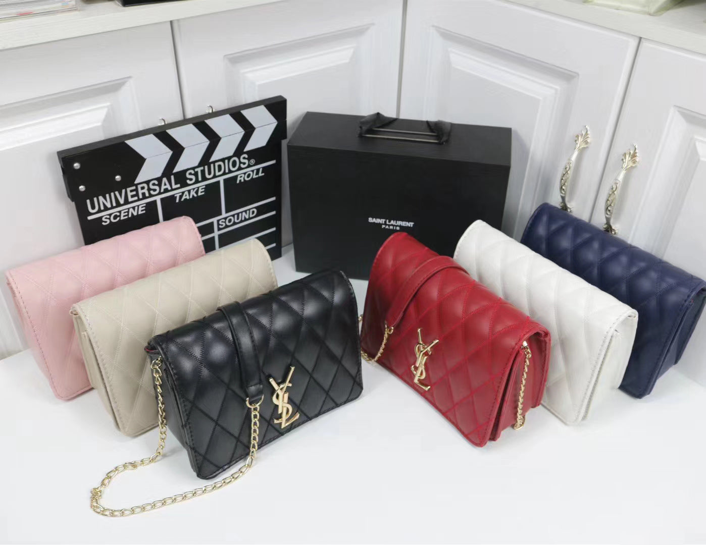 YSL Saint Laurent Fashion Classics Leather Shoulder Bag