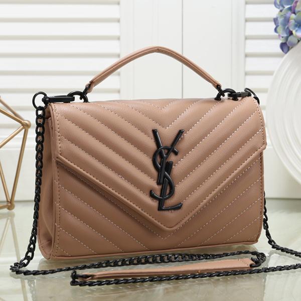 Yves Saint laurent YSL Women Fashion Leather Crossbody Shoulder Bag Satchel