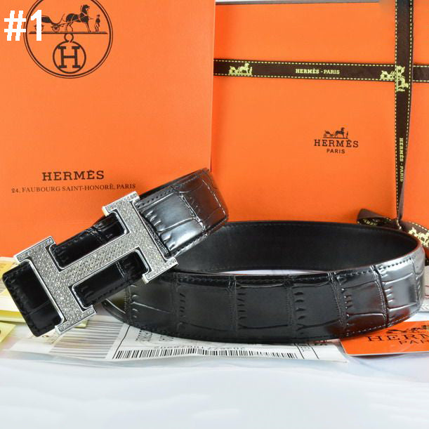 Hermes Popular Woman Men Fashion Smooth Buckle Leather Belt