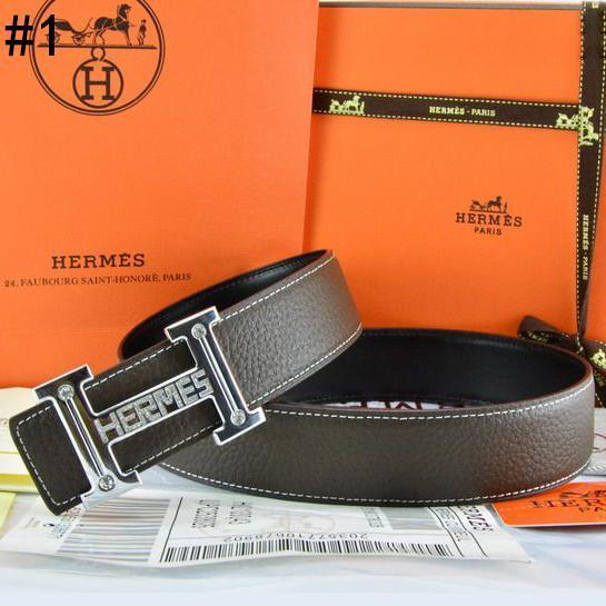 Hermes Popular Woman Men Fashion Smooth Buckle Leather Belt