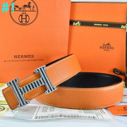 Hermes Popular Woman Men Fashion Smooth Buckle Leather Belt