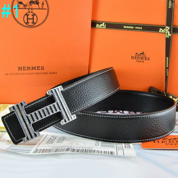 Hermes Popular Woman Men Fashion Smooth Buckle Leather Belt