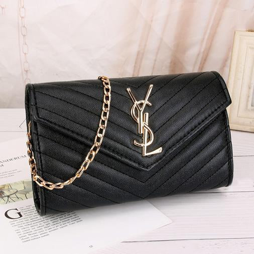 YSL Yves Saint laurent Women Leather Fashion Handbag Tote Crossb