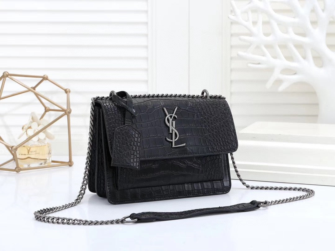 Yves Saint laurent YSL High Quality Fashion Leather Crossbody Sa