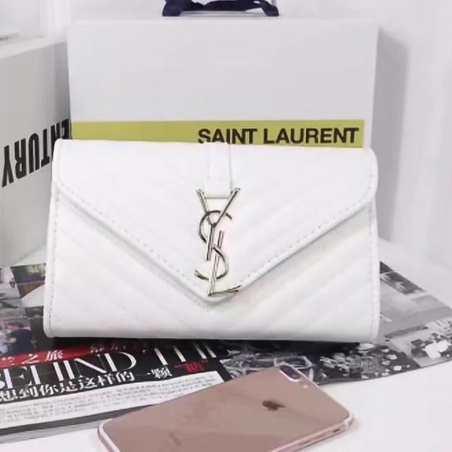 YSL Yves Saint Laurent Women Fashion Leather Satchel Shoulder Ba