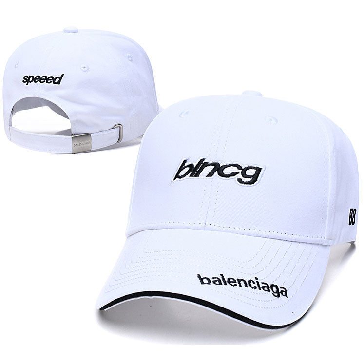 Balenciaga Woman Men Fashion Embroidery Sunshade Baseball Hat