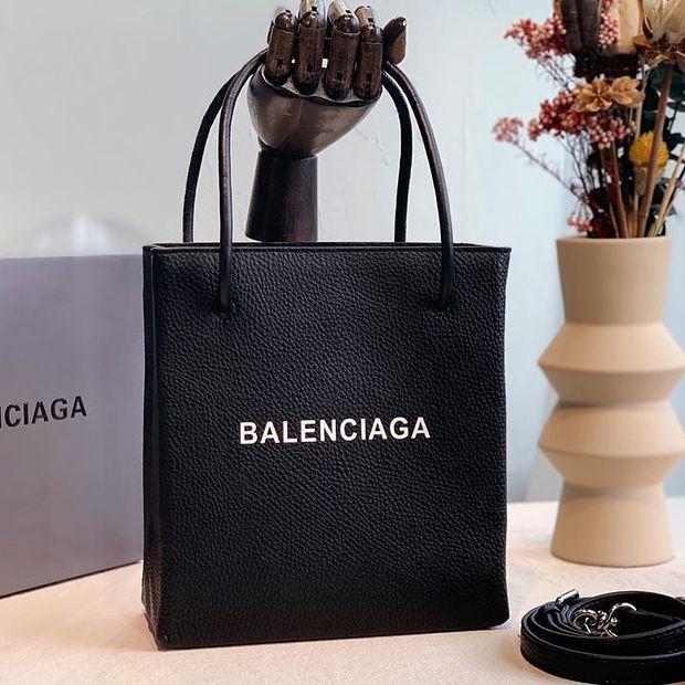 Balenciaga Ladies One-shoulder Messenger Bag Fashion Tote Bag Ha