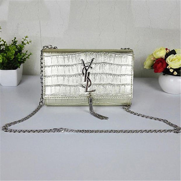 YSL hot sale classic women's tassel chain bag, coin purse, l