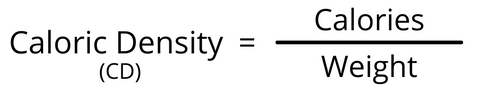 Caloric Density Equation