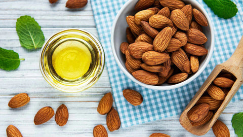 Almond perineal massage oil