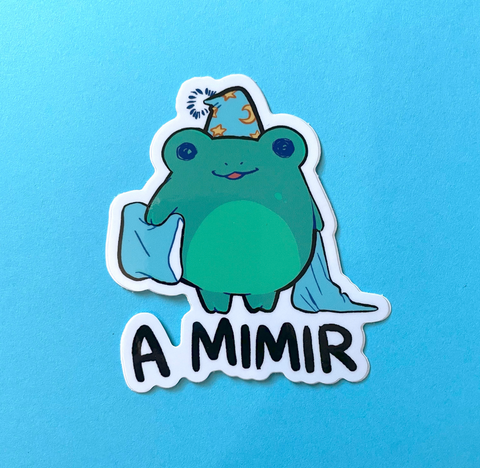 A Mimir Desk Buddy Figure (BLANK) – OpalVortex