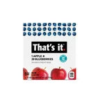 That's It Apple and Berry Fruit Bars - Case of 6 - 1.2 Oz Each