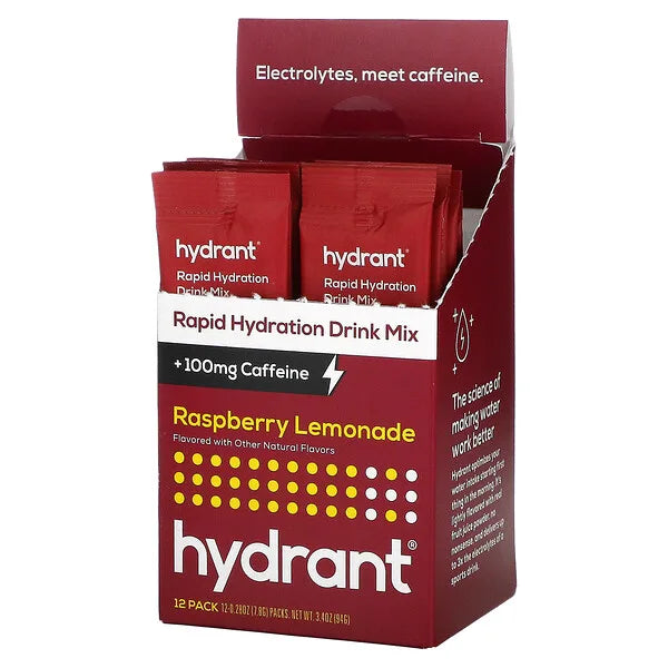 Hydrant Hydrt Mix+Caff Raspberry Lemon