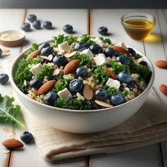 Quinoa, Kale & Blueberry Power Salad