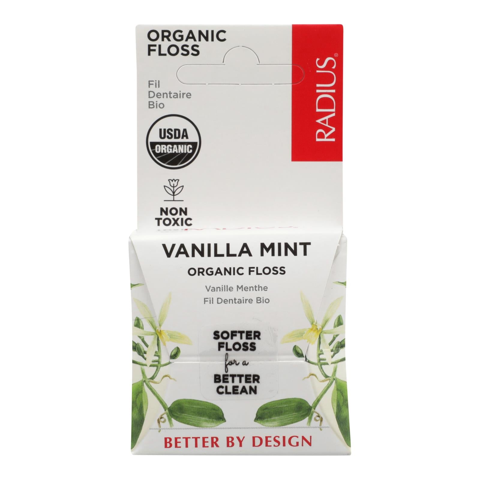 Radius Floss Vanilla Mint (Pack of 6 - 55 Yd.)