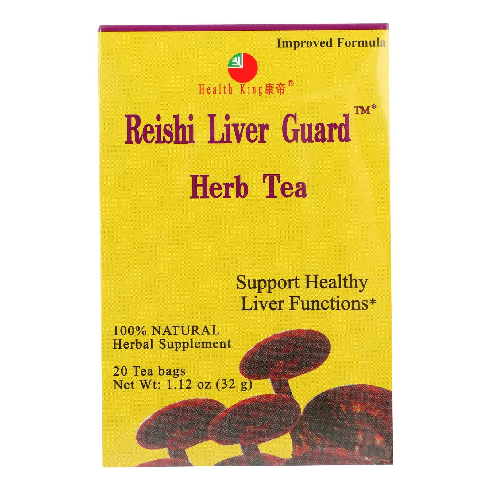 Health King Reishi Liver Guard Herb Tea