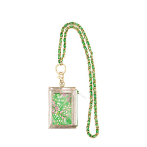 Zip ID Lanyard (Lime Feeling Good) - Only Options Valdosta