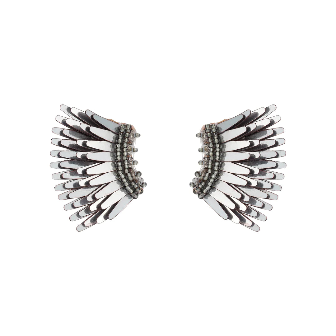 Micro Madeline Earrings (Gunmetal)