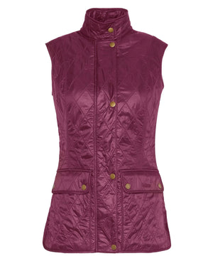 Wray Quilted Gilet (Cabernet) - Only Options Valdosta