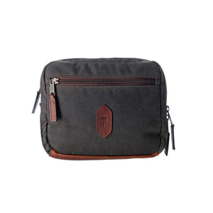Canvas Toiletry Bag (Bark/Bark) - Only Options Valdosta