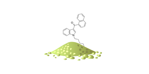 Molecule attached to mound