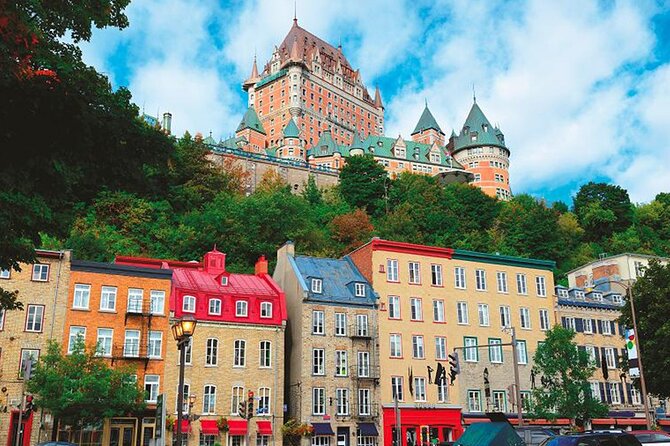 A view of Quebec city's upper town, MONTCALM