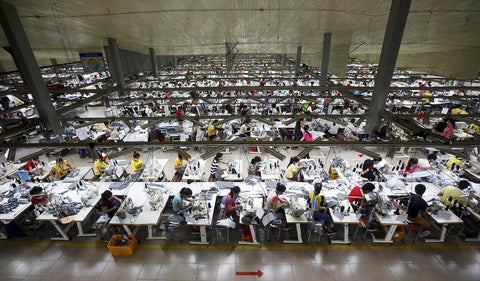 A typical mass production factory