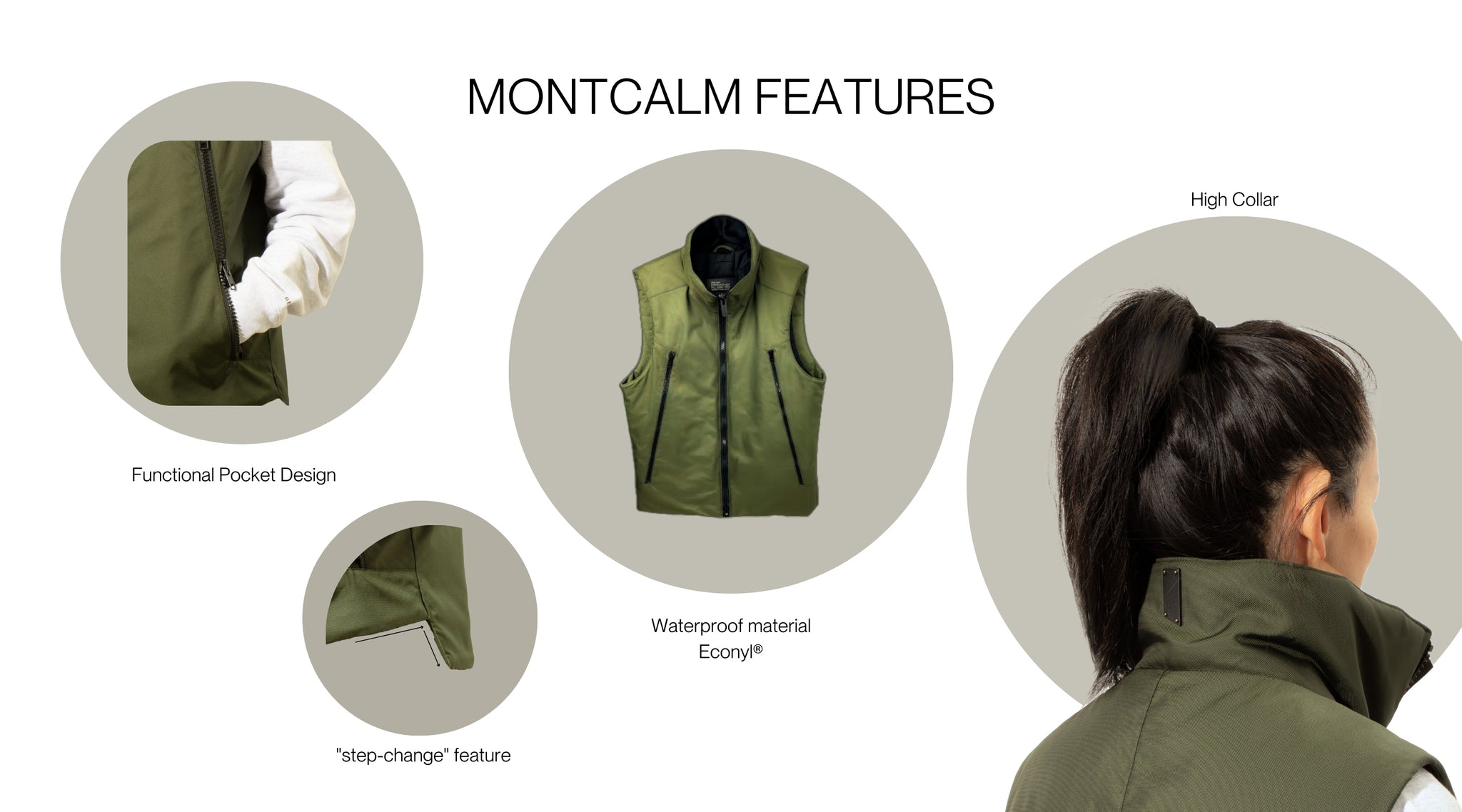 The new montcalm unisex vest' utilitarian and minimalist features