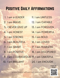 20 Positive affirmations