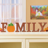 Family Sign Seasonal Tabletop Decor