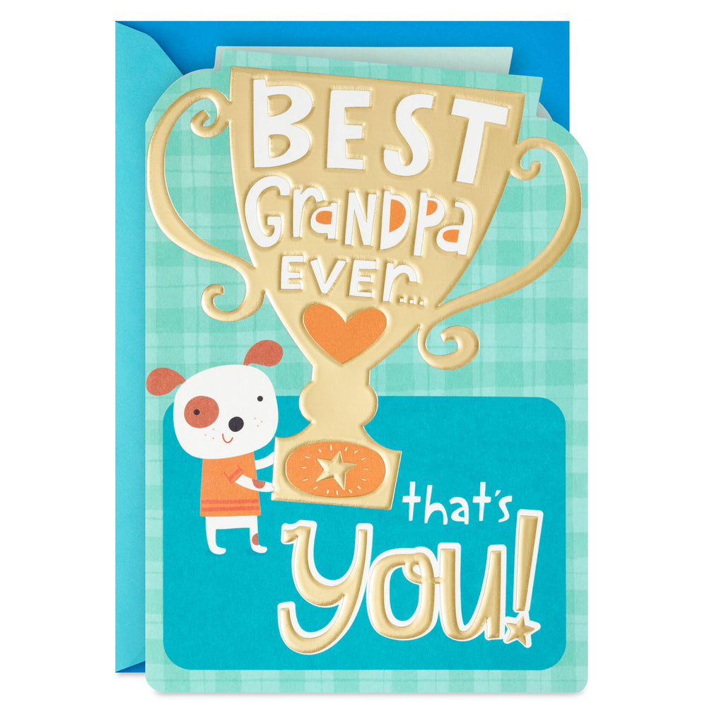 Download You Re The Best Grandpa Ever Birthday Card Gona Kart