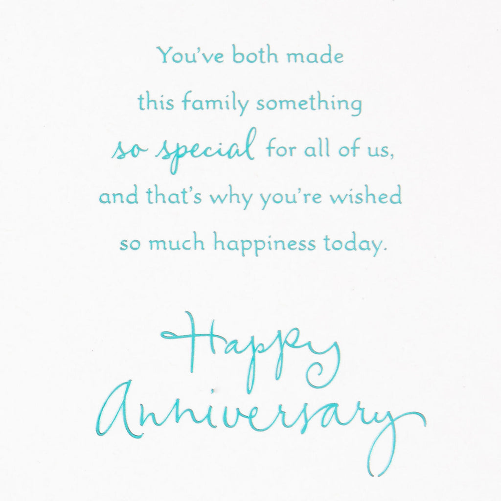 Family Is Most Important Anniversary Card From Us Gona Kart