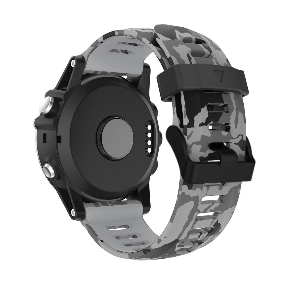 Camo Rubber Strap for Garmin Fenix / 3 HR / 5X 5X Plus / 6X – North Street Watch Co.