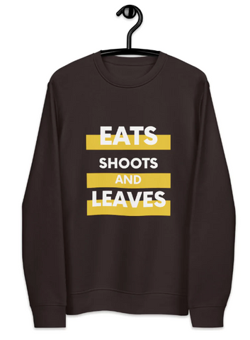  Cute and cool print on this everyday sweatshirt was specifically designed for vegans/plant based friends in mind! Vegan clothing, vegan sweatshirt, vegan t-shirt, vegan lounge wear, plant based lifestyle