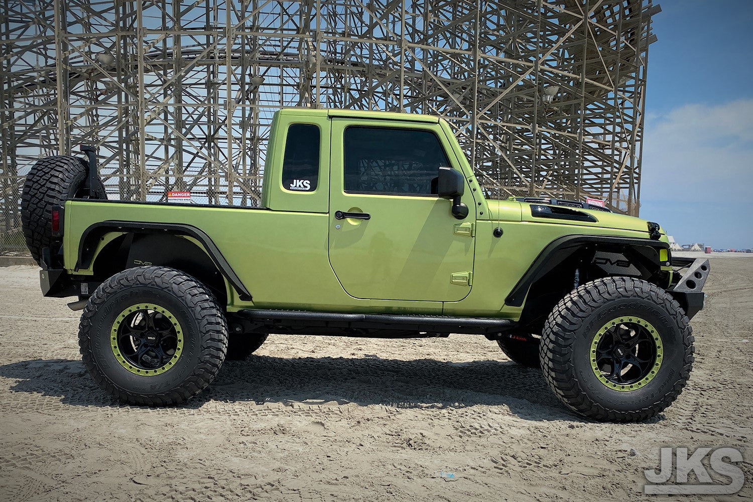 The Mean Green JK8 Machine – JKS Manufacturing