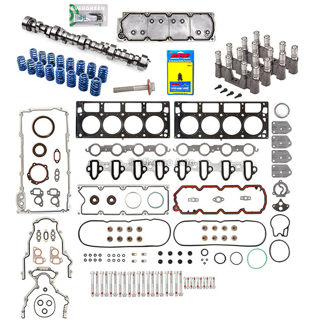 2007-2013 Chevy GM 5.3 AFM DOD Delete Kit Camshaft 3-Bolts Gaskets Lifters+more