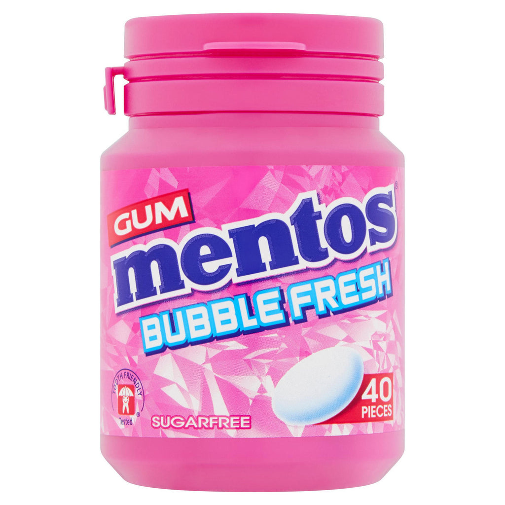 Mentos Gum Pure Bubble Fresh, Retro Sweets