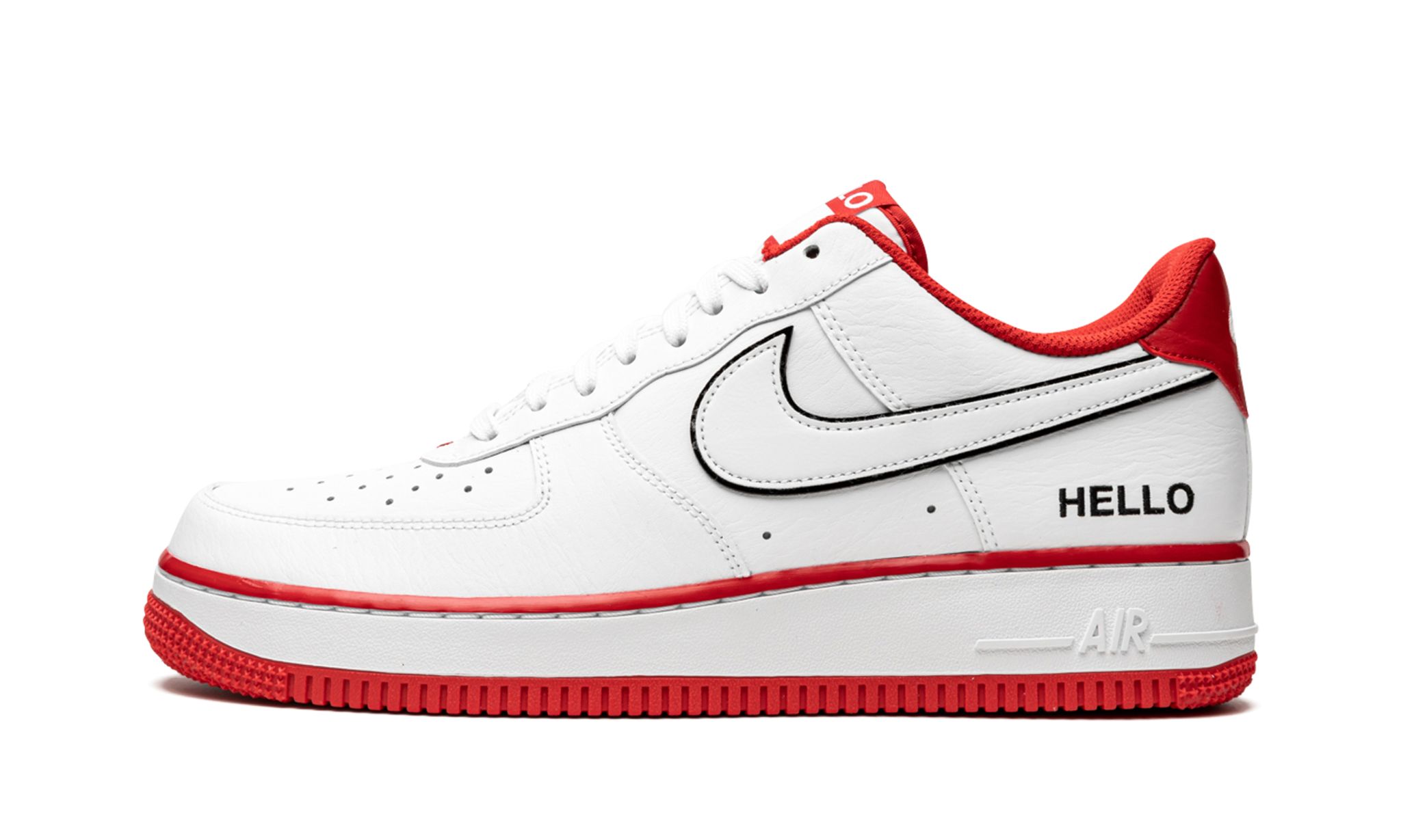 Louis Vuitton Nike Air Force 1 Low by Virgil Abloh White Red